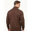 Men's Plus Size Half-Zip Sweatshirt - 100% Cotton Pullover Jumper with Stand Collar  With Pocket Loose Fit Workout Daily Sweaters for Men