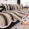 Chenille Sofa Cushion  New Style Four Seasons Universal Anti-Slip Straight Row Leather Sofa Cover
