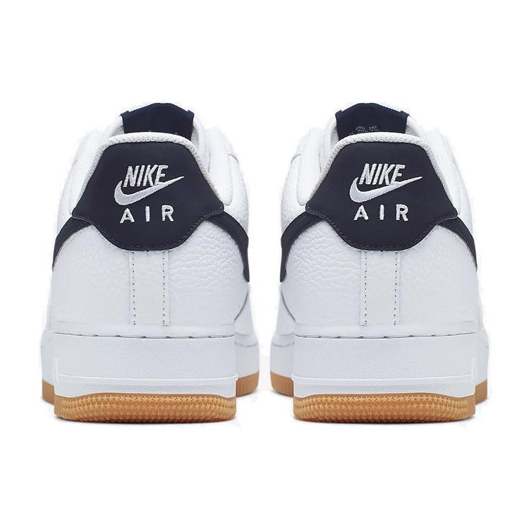 New Nike Air Force 1 Low '07 White Obsidian CI0057-100