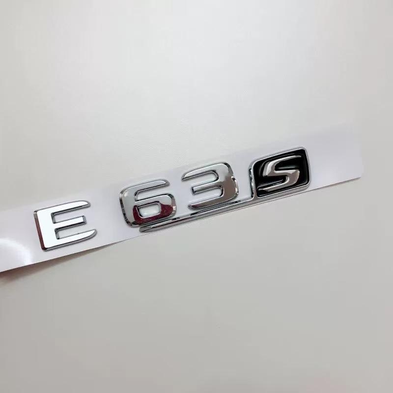 Black AMG Letter Badges for Mercedes C-Class, E-Class, GLS63s, E63s, C63s - Rear Tail Modified Car Stickers