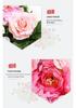 Qixi Festival Rose Flower Wall: Simulated Floral Background for Photography, Indoor Decor, and Wedding Celebrations