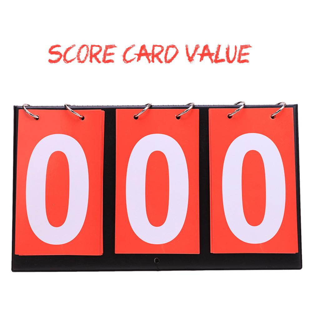 Sportovní výsledková tabule Stolní otočná tabule pro počítání skóre pro basketbal, volejbal, fotbal