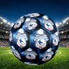 Cardiff City FC Print Size 5 Soccer Ball, PU Wear Resistant Football for Match Training and Daily Practice, Birthday Gift for Soccer Fans