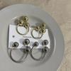 2026 Fashion Smooth Round Ball Metal Earrings for Women Girls Simple Geometric Trendy Design Jewelry Accessories Quality Gifts