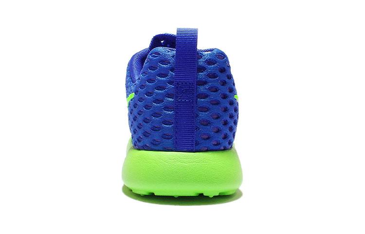 Nike Roshe One Low top Kids' Running Shoes Fluorescent Blue Green Children Aged 3 7 Years Old 819690-404