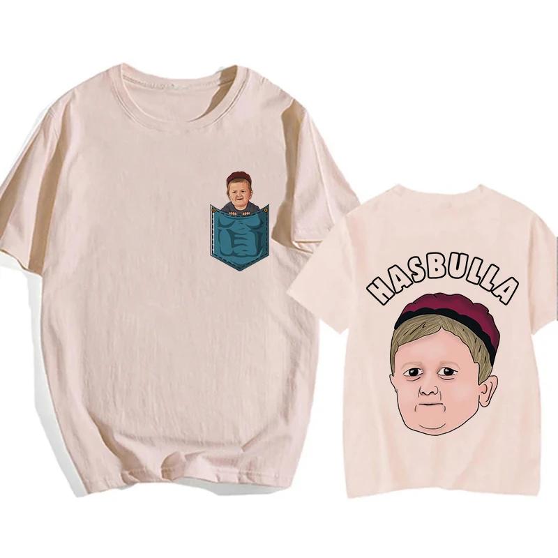 Classic Team Hasbulla EU Size T Shirt Men Women Fighting Hasbulla T-shirt Hip Hop Graphic Shirt Tops Manga T Shirt Streetwear