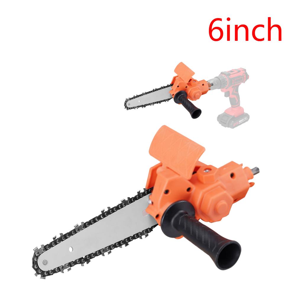 

21 В 6/4 дюйма Электрическая цепная пила Одноручная Мини электрическая пила для обрезки для резки дерева/обрезки деревьев/обрезки веток Режущие инструменты