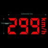 299 Speed Racing Reflective Sticker, Fade Resistant Decal for Motorcycle Helmet Bike Motocross, Black Grey White Red