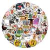 110Pcs  Funny Stickers  Funny Meme DIY Stickers Scrapbooking Phone Luggage Skateboard Vinyl Waterproof Decals