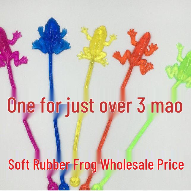 Sticky Frog Wall-Climbing Toy: Spiderman & Superman Themed Nostalgic Prank for Kids