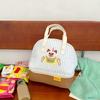 Portable Children's Lunch Handbag Waterproof Oil Proof Insulated Aluminum Foil Bag Large Capacity Cartoon Pattern Picnic Bag