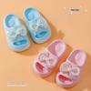 EVA Girls' Outdoor Soft Sole Bow Princess Slippers for Children