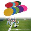9Pcs Soft Round Spots Markers Flat Field Cones Floor Dots Floor Markers for Drill and Training Speed Agilitys Training