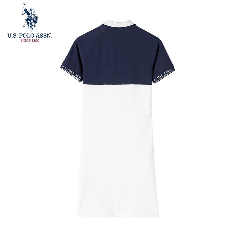 U.S. Polo Assn. Dámské ležérní polo šaty áčkového střihu