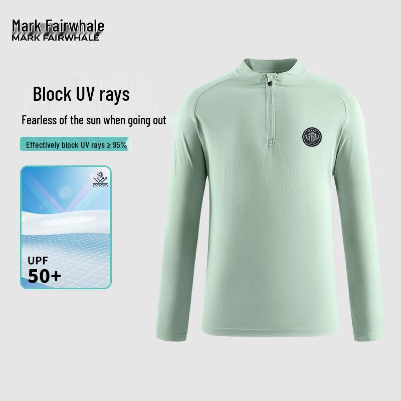 Mark Fairwhale Men s UPF50+ Antibacterial Long Sleeve Sports T-Shirt 2XL