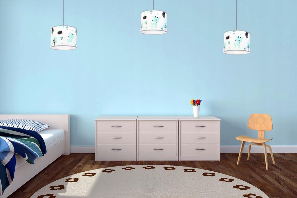 Loft Ceiling Hanging Lamp For Children, Bambi Lampshade