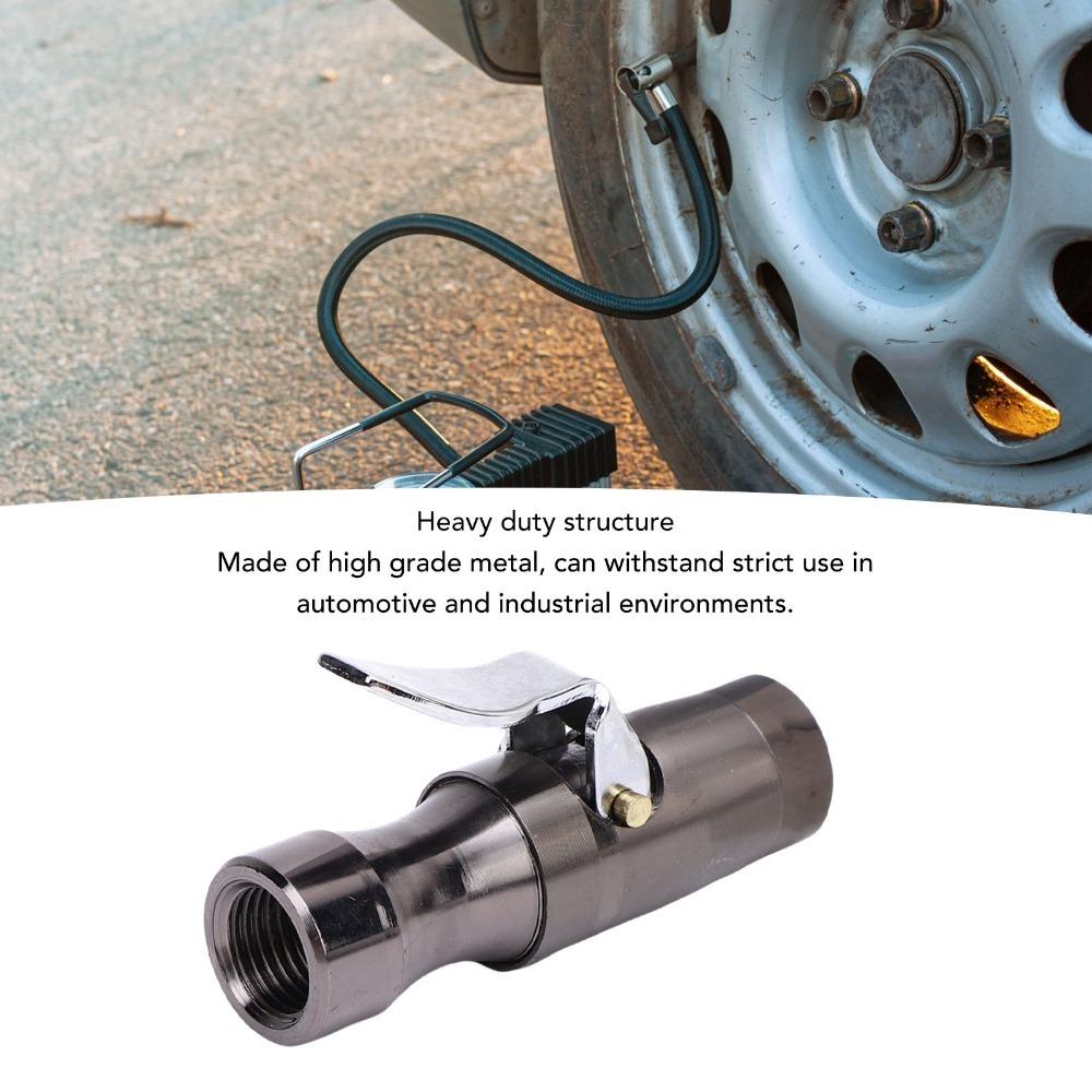 4PCs 300 PSI Brass Tire Chuck Anti-Rust Lock On Air Chuck Wheel Alignment Machine Inflation Parts