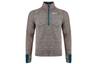 Nike Dri Fit Sweatshirts Men's Dark Turquoise Stand Collar Moderate Regular CU6088-394