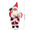 Elektrischer Musik-Weihnachtsmann für Puppenornamente Schütteln Singen Tanzen Weihnachten Alte Leute Puppen Weihnachtsgeschenke Heimdeko X3UC