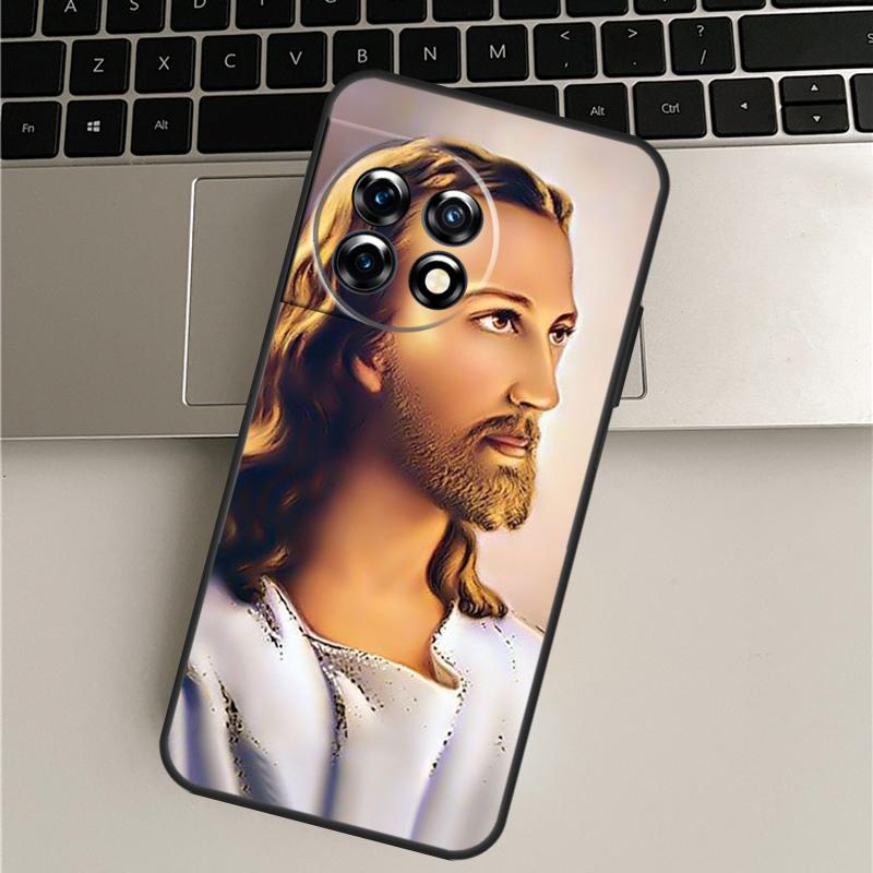 Jesus Christ God Bless You Case For OnePlus Nord 5 CE 3 4 Lite N20 N30 OnePlus 15 13 12 11 10 Pro 10T 13R 13T 15R Cover