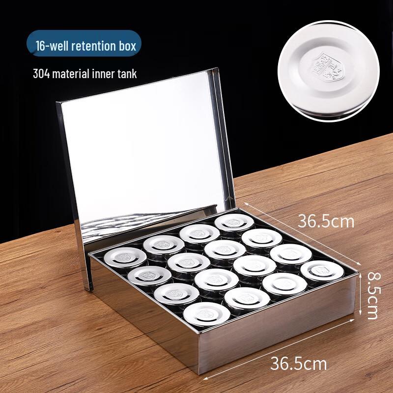 Food-Grade Stainless Steel Sample Retention Box