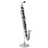 Miniature Bass Clarinet Model Musical Instruments Ornaments Decor Display