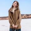 Betu Women's 2025 Winter Mid-Length Wool Blend Coat