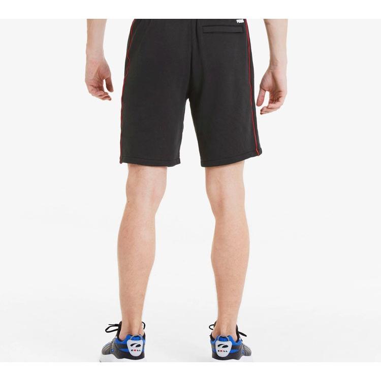PUMA Sport Knitted Shorts 'Black White Red' Men's 598637-01