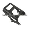 Harley Traveler Black Rear Luggage Rack for Motorcycles (2009-2013) - Steel Modification