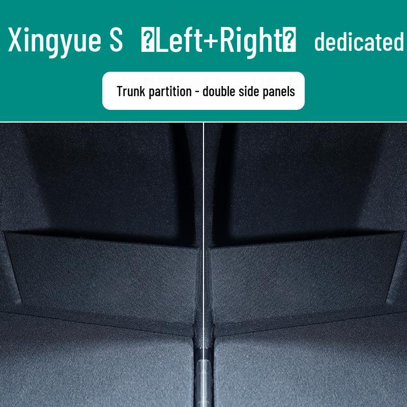 Compatible Trunk Mat for 2024 Geely Xingyue L & S (Leishen 24 Models)