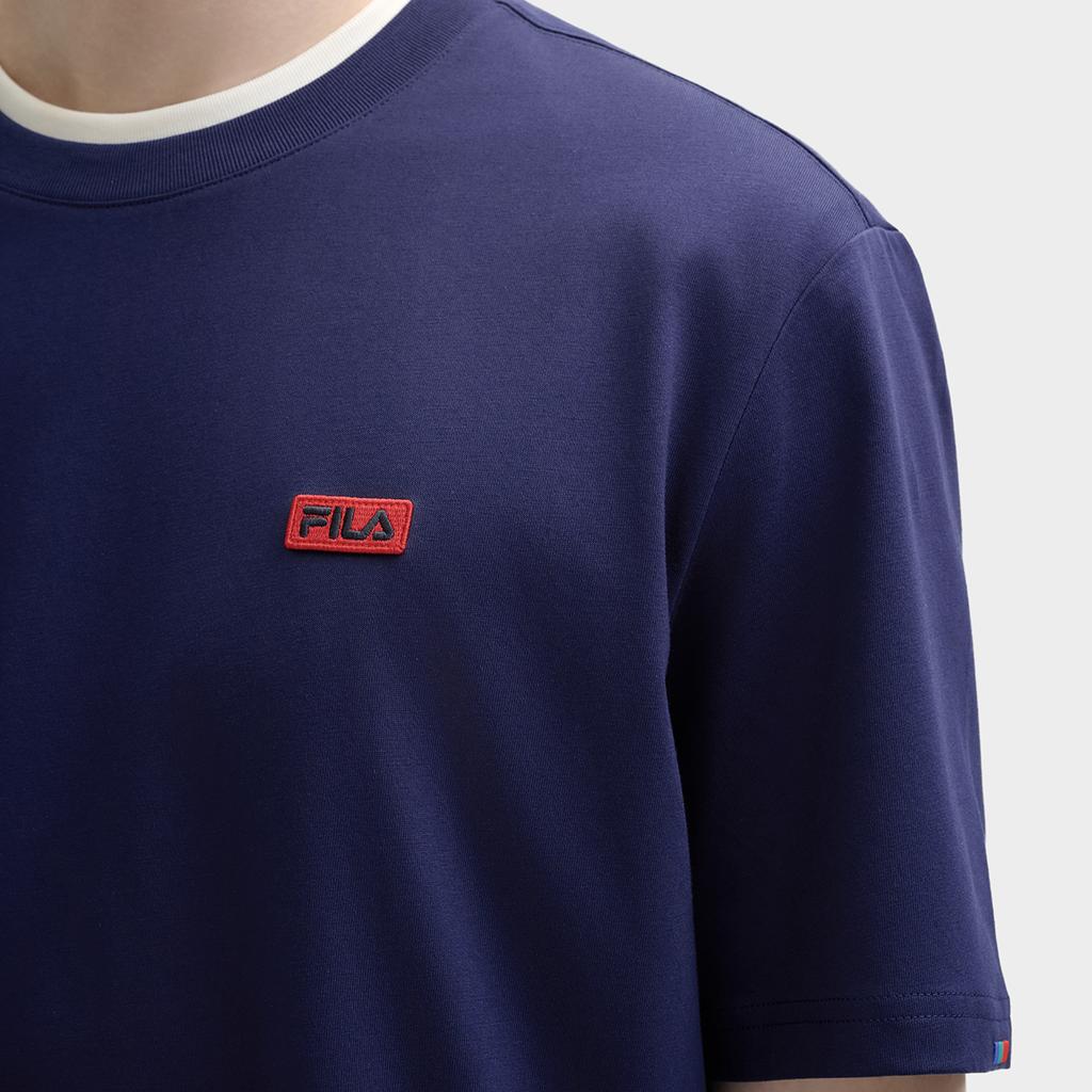 New FILA ORIGINALE T Shirt Unisex Medieval Blue F51M519101FDB