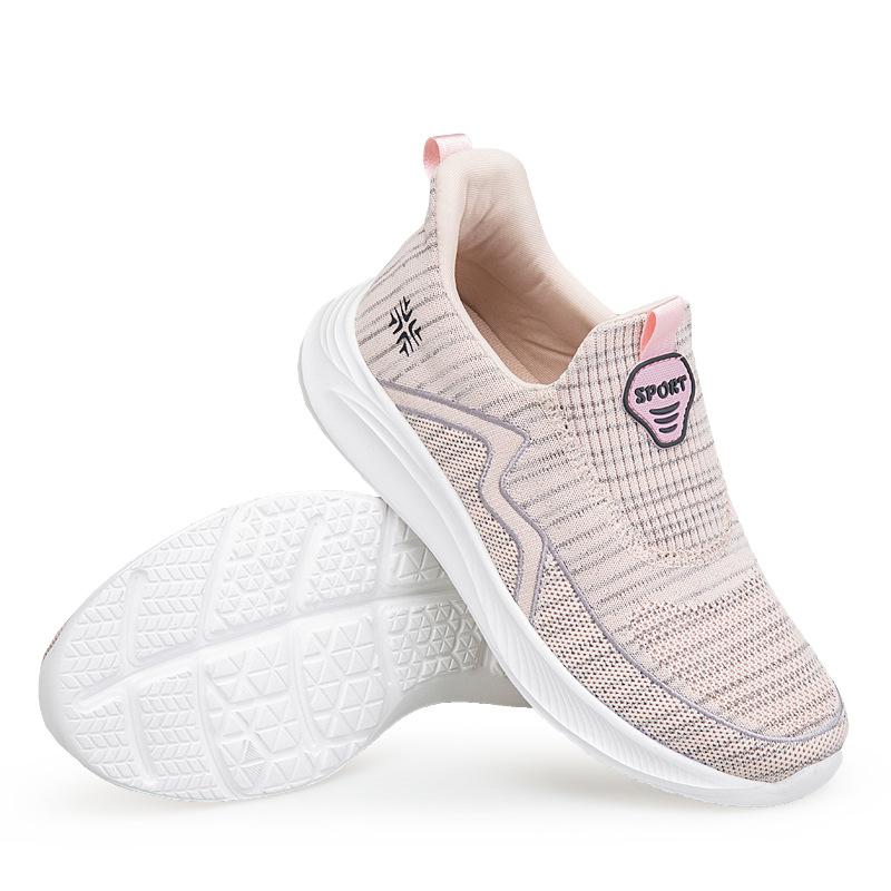 

New women s shoes daily casual soft-soled single shoes women s comfortable breathable lazy shoes casual shoes 43