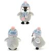 Wear Scarf Hat Penguin Plush Toy Soft Teddy For Kids Bedtime Gift