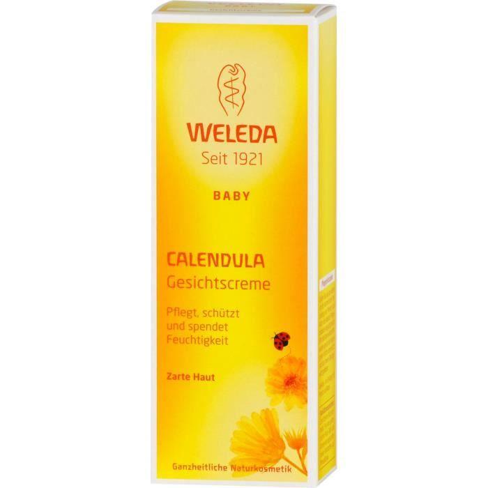 Crème - Weleda - Calendula - 50 ml - Hypoallergénique - Peaux sensibles