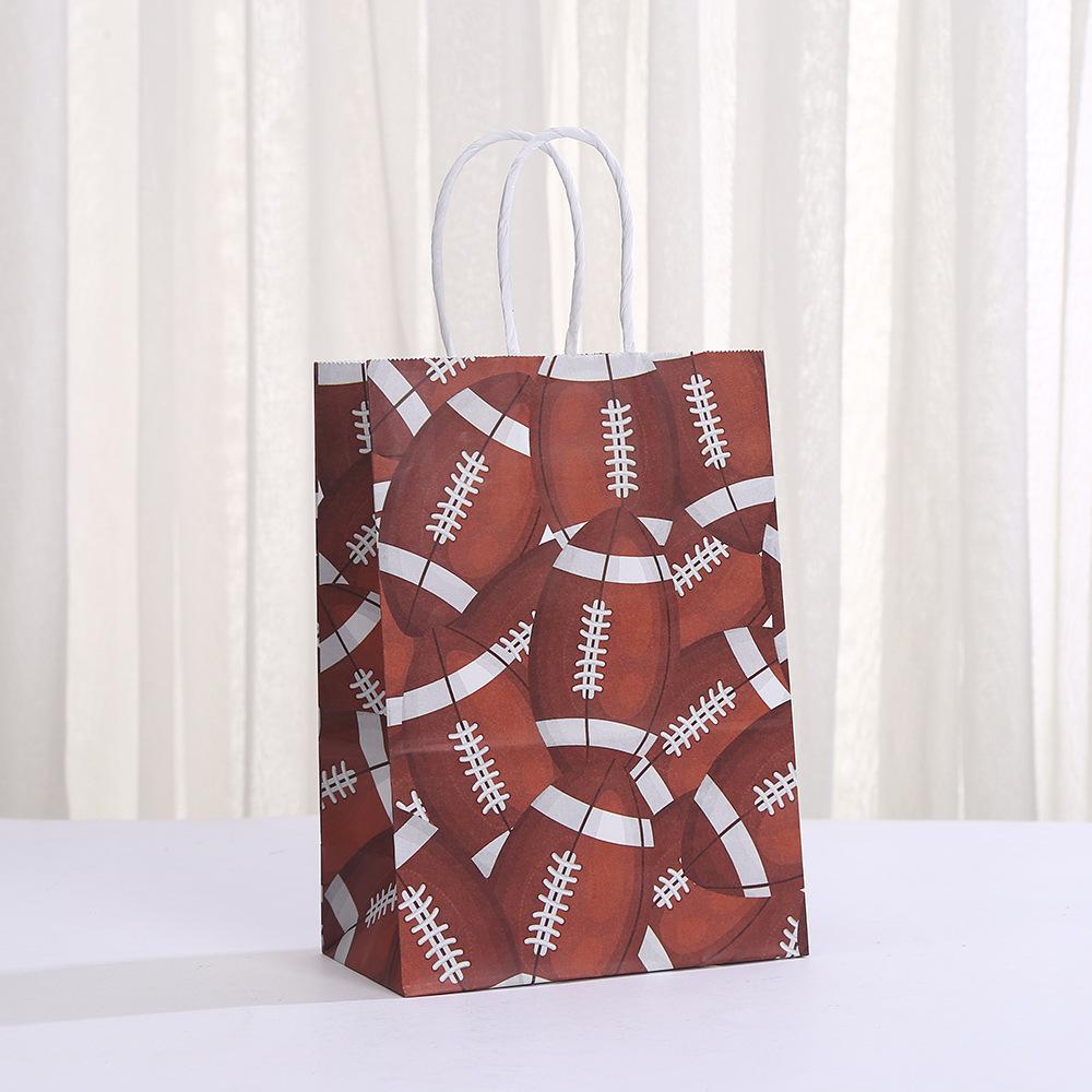 StoBag, American Football Gift Bags, for Birthday Parties, Super Bowl Celebrations,  12/30pcs