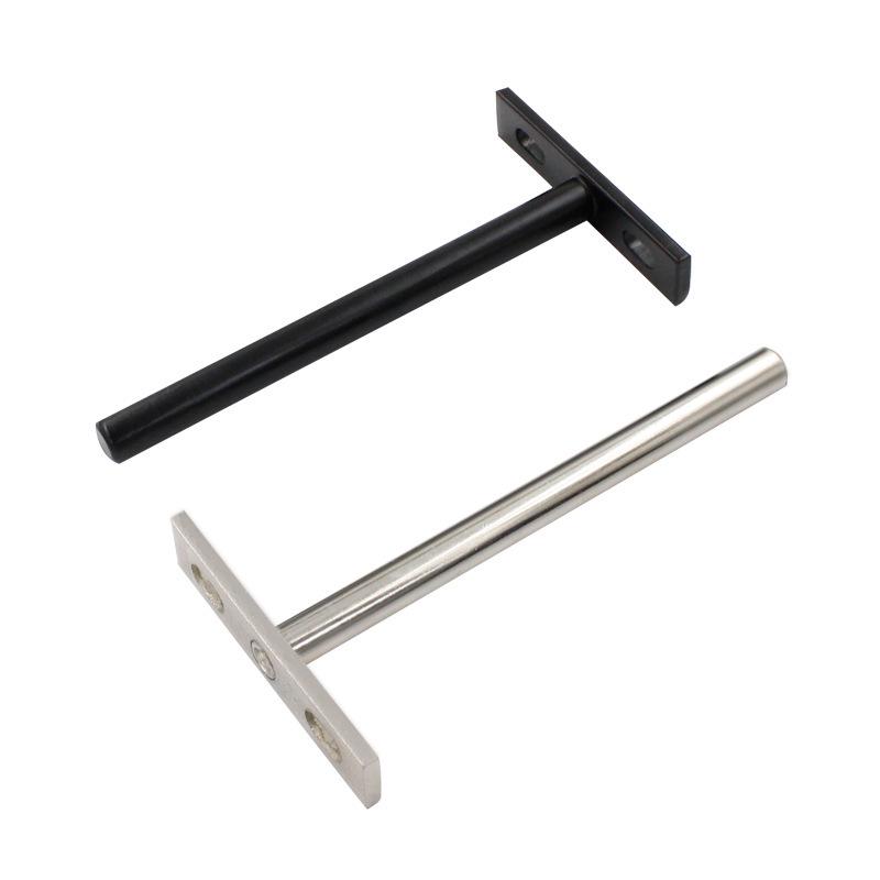 T-Shaped Hidden Shelf Brackets for Concealed Wood Board Support