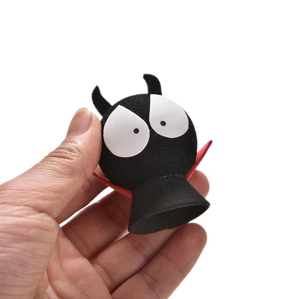 1 Pcs Red Shirt Devil Antenna Topper Eva Decorative Car Topper Balls Black