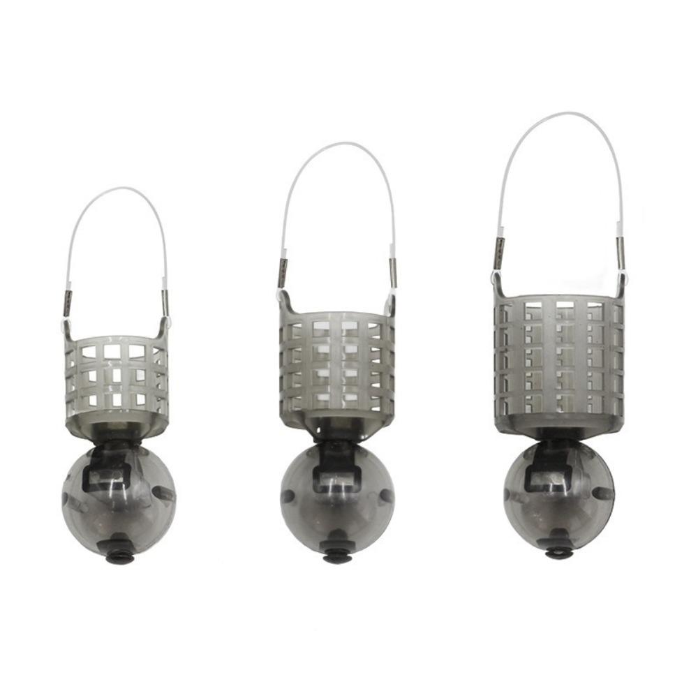 

3 шт. S M L Клітка-годівниця для риболовлі, регульована вага, клітка для приманки, коропова риболовля