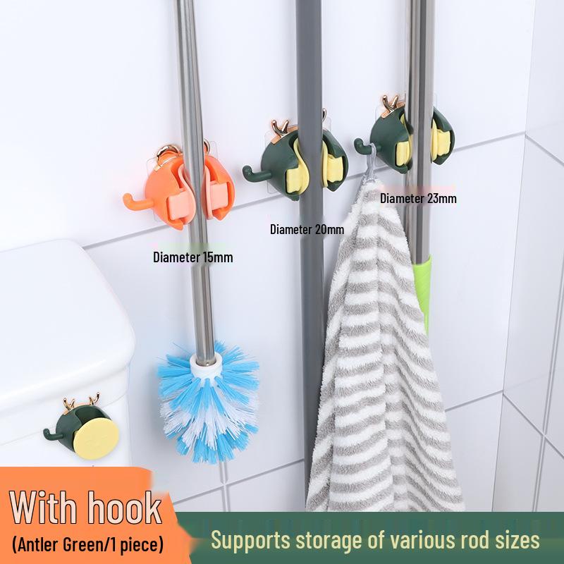 Daquan Home Bathroom & Kitchen Storage Rack for Daily Necessities and Mops
