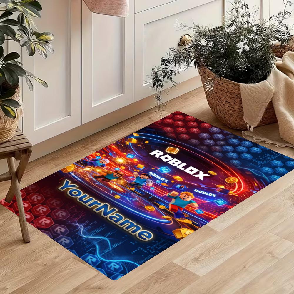 Roblox Customize Your Name Kitchen Rug Runner Rug Laundry Mat Hallway Entryway The Best Gift Choice