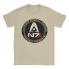 Mass Effect N7 T-Shirt Sommer Vintage T-Shirts Baumwolle Freizeit T-Shirt Für Paar Lässige T-Shirts