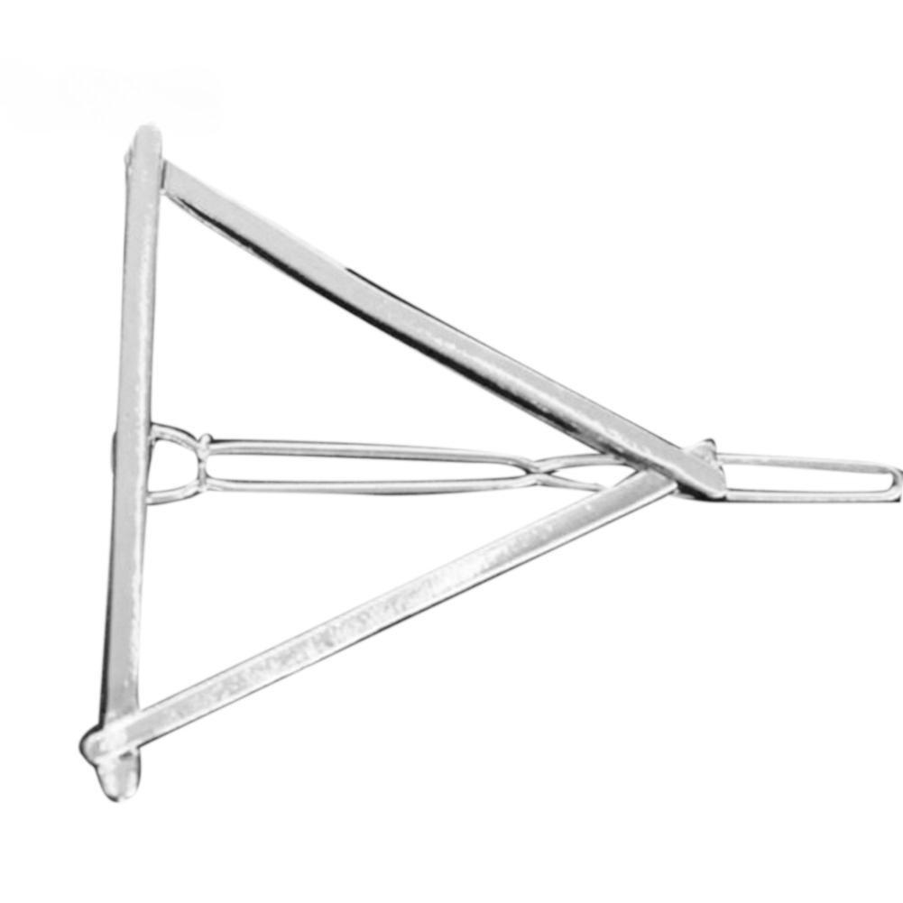 FLH Metal Hollow Moon Circle Triangle Bangs Spinka do włosów Kobiety Spinka Barrette Odzież Akcesoria