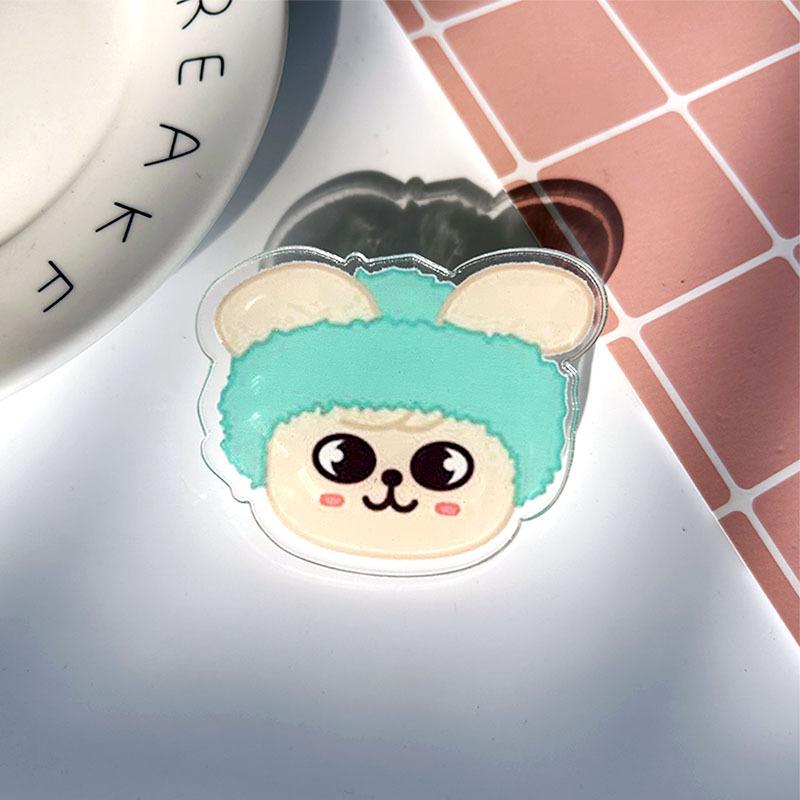 Cartoon Skzoo Acrylic Acrylic Clip Doll Li Longfu Huang Xuanchen Pp Clip Creative Handbag Clip For Stray Children