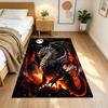 Mystic Dragon In Storm Non-Slip Home Carpet Design for Office Decor Living Room Bedroom Gift