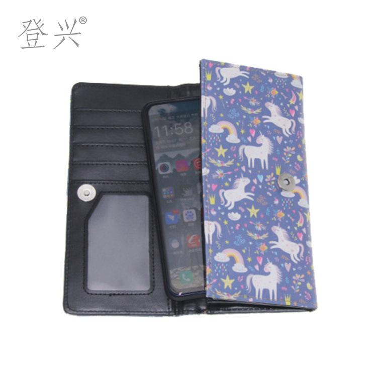 

Новый кошелек-портмоне из ПУ с принтом единорога со скидкой 20%, студенческий женский кошелек