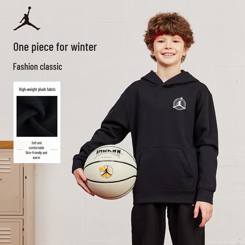 Jordan AJ Boys  Pullover Hooded Sweatshirt 130 /64 (Height 116-122cm)