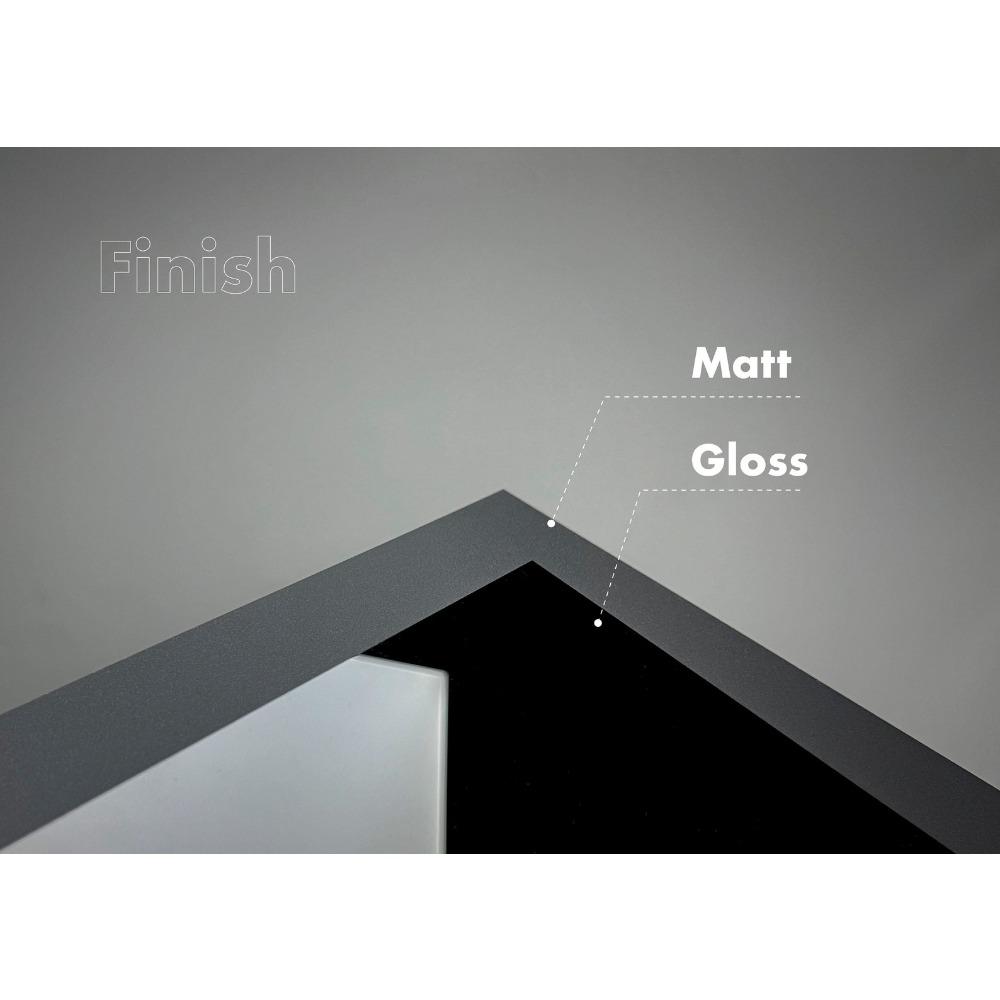 STAFF ONLY Sign - 3mm Acrylic Sign, 3D, Toilet, Modern, Minimal, Restaurant, Hotel Door Sign - Self Adhesive