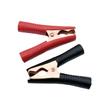 100A Copper-Plated Insulated Alligator Clips for High Current Wiring and Car Battery Charging