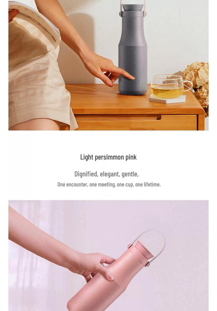 304 Stainless Steel Thermos Cup - Portable Large Capacity Sports Bottle for Men & Women
