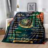 Family Tree Roots Begin Love Flannel Blanket-Soft and Suitable for Sofas,Beds,Offices,Travel,All Seasons,Great Gift for Holidays and Birthdays.